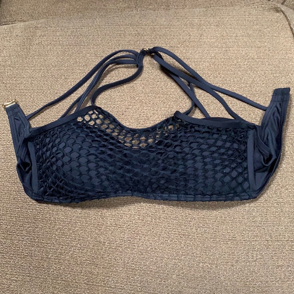 La Blanca Black Bikini top
